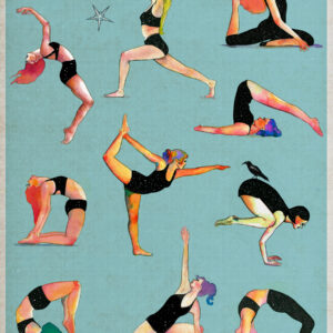 Ilustración Yoga